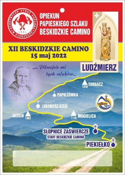 Beskidzkie Camino 15 maja 2022