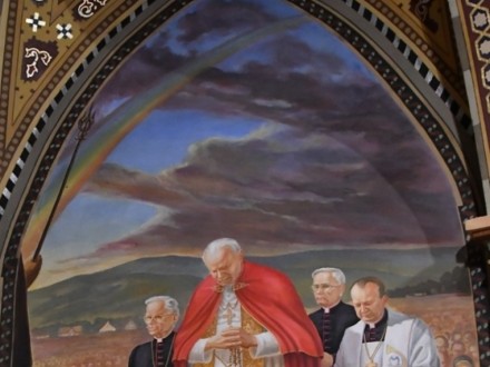 Rycerze Kolumba w obronie świętości Jana Pawła II